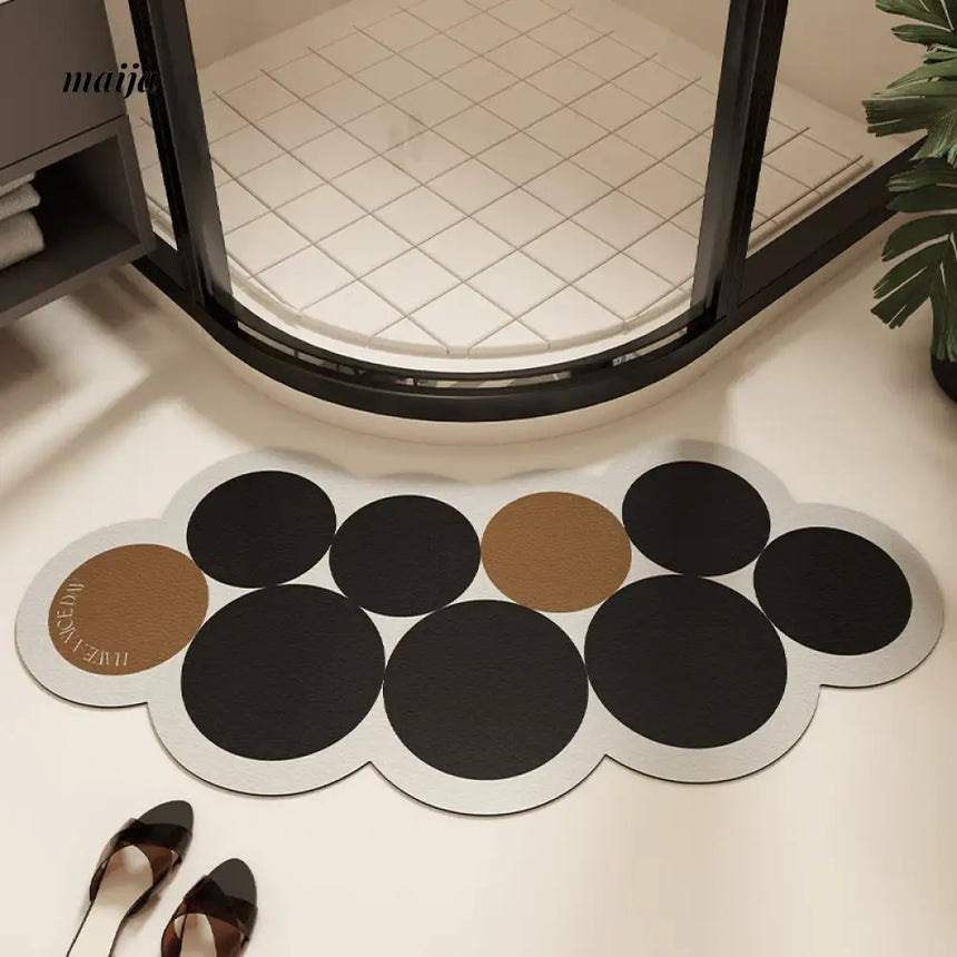 AOJU Nonslip Curve Bath Mat
