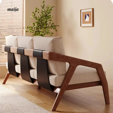 Mikolaj Solid Wood Sofa from maija