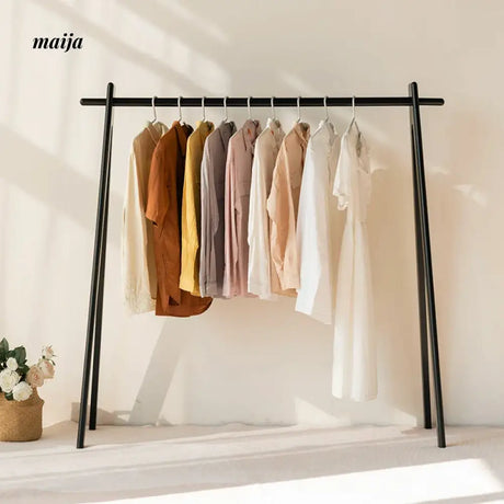 Anderson Walnut Wood Clothing Rack from maija
