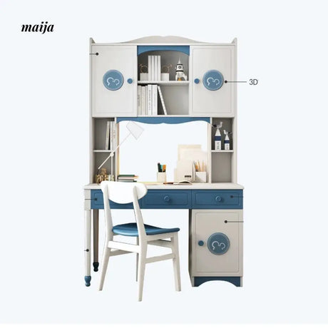 BETTYLEI Preppy Blue Children's Study Desk from BETTYLEI