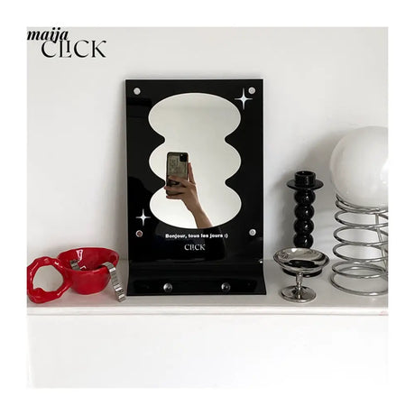 CLICK Shining Acrylic Makeup Mirror with Irregular Frame from CLICK