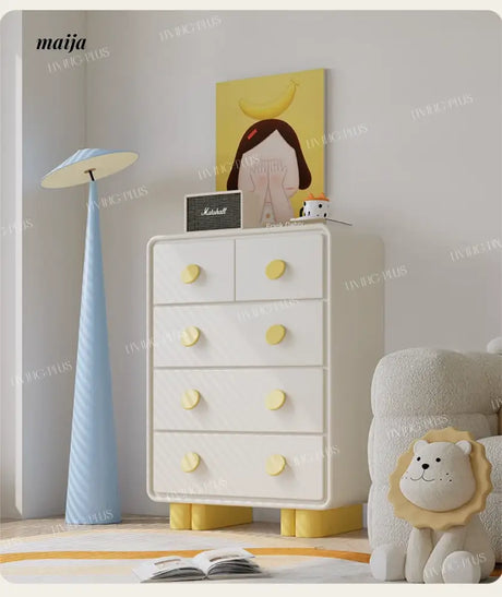LIVINGPLUS Light Luxury Drawer Side Cabinet from LIVINGPLUS