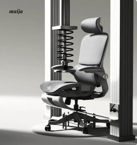 Black and White P53 Computer Chair from Hbada