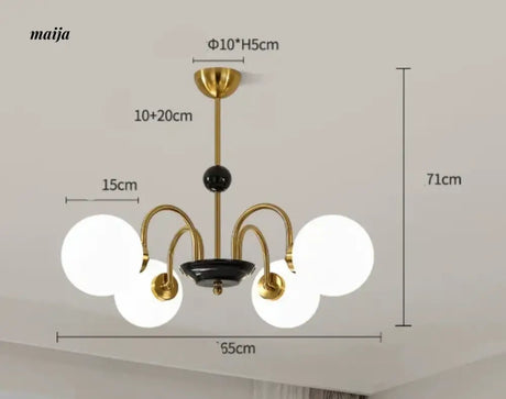 GVG Scandinavian Modern Minimalistic Ceiling Lamp from GVG