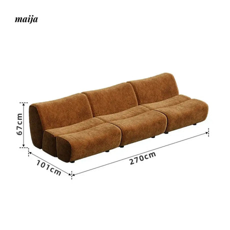 SMALL HIBISCUS Bamboo Modular Sofa from SMALL HIBISCUS