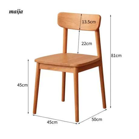XIXI Poet's Solid Wood Chair from XIXI