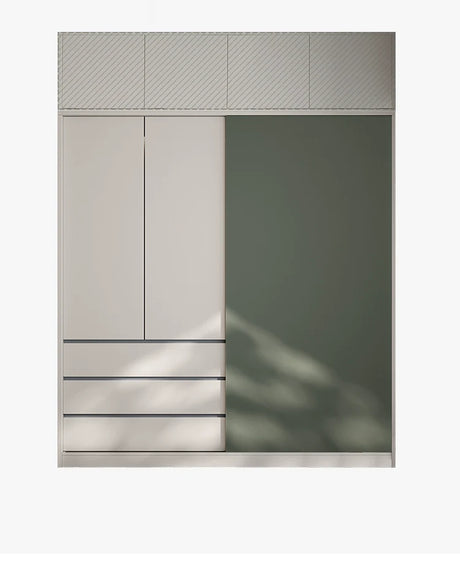 AIWO Ronan Modern Sliding Door Wardrobe with Ample Storage from AIWO