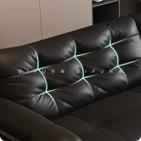 DIPU Sylvie Elegant Swan Leather Sofa from DIPU