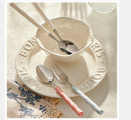 MOSE Colorful Pearl Glaze Spoon from MOSE