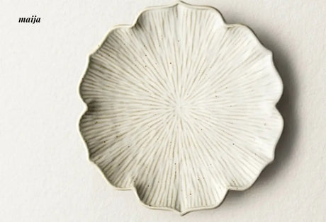JOTO Handmade Japanese Dinner Plate Tableware from JOTO