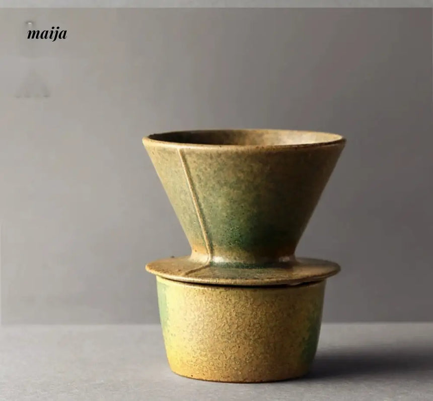 JOTO Ceramic Filter Pot V60 Coffee Hand Set from JOTO