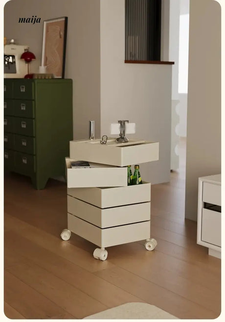 PUMPKIN BOX Rotating Storage Bedside Cabinet from PUMPKIN BOX