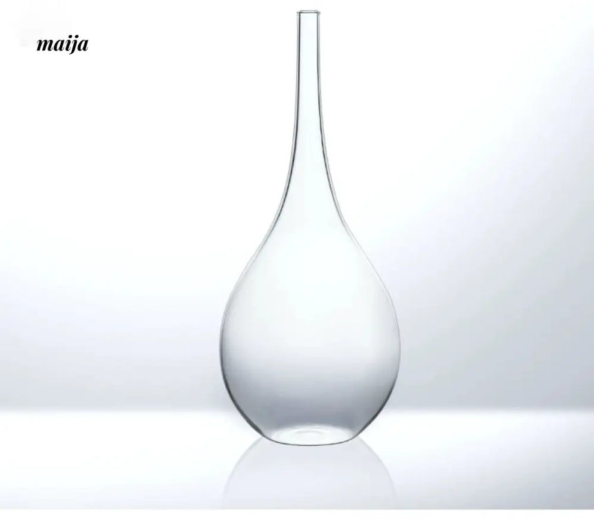 JOTO Japanese Zen Glass Vase Small Wabi Sabi Decoration from JOTO