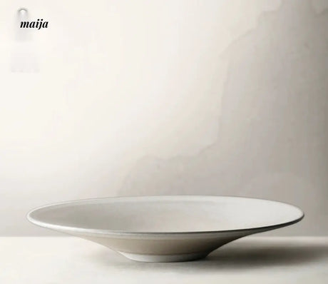 JOTO High Footed Ceramic Plate Italian Pasta Plate from JOTO