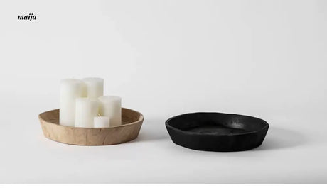 LILY WHITE Ceramic Tray Hotel Decoration from LILY WHITE