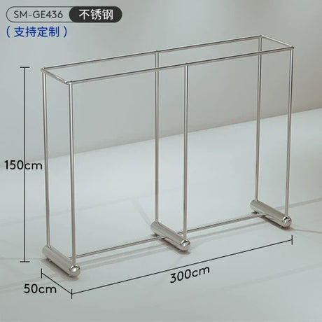 SM Charlotte Double-Layer Clothing Hanger Stand from SM