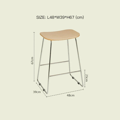 LAZYSPACE Henry High Bar Stool from LAZYSPACE