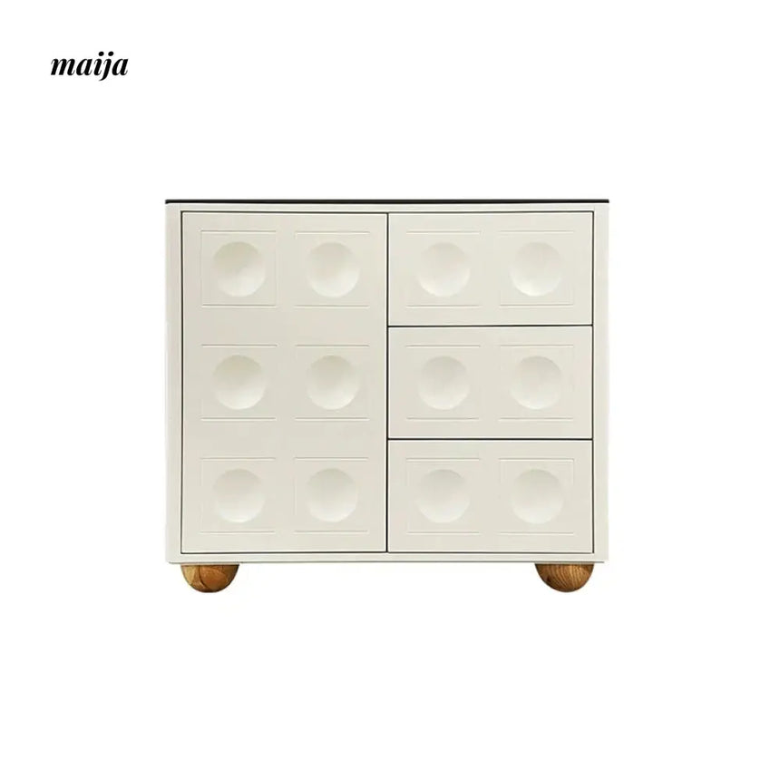 FEEL Wabi-Sabi Black Chest of Drawers from FEEL