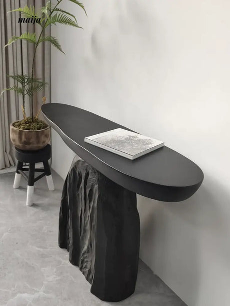 LILY WHITE Scandinavian Retro Console Table from LILY WHITE