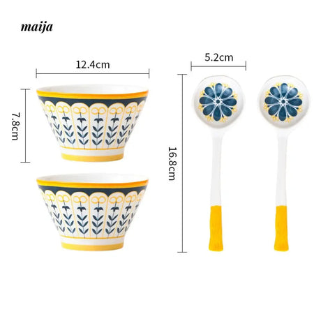 Haruto Ceramic Rice Bowls from maija