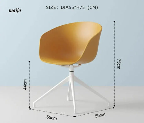 LOWERLEFT Rotating Computer Chair from Lower Left