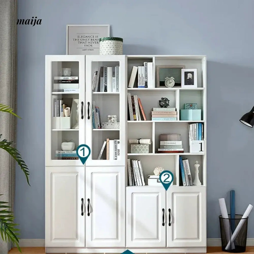 LINSYKIDS White Bookcase Cabinet JO1X from LINSY KIDS