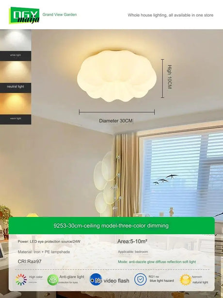GVG Biscuit Ceiling Light from GVG