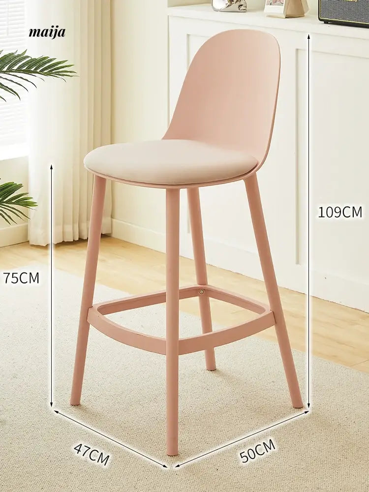 Colourful Plastic Bar Stool from BENCHAO