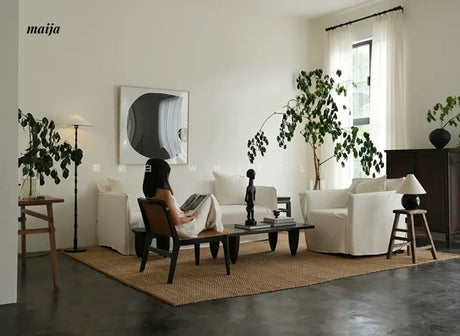 LILY WHITE Minimal Modern Scandinavian Artificial Plant from LILY WHITE