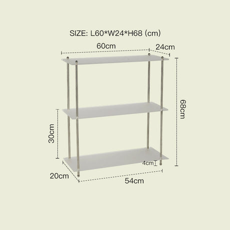 LAZYSPACE Oliver Transparent Display Rack from LAZYSPACE