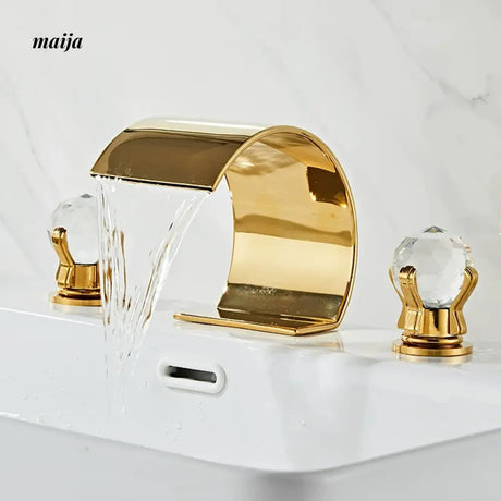 Crescent Waterfall Faucet from Kaiyashi