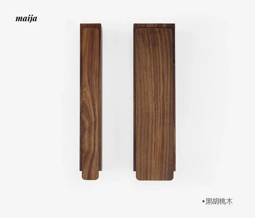 MUMO Max Walnut Solid Wood Brush Box from MUMO