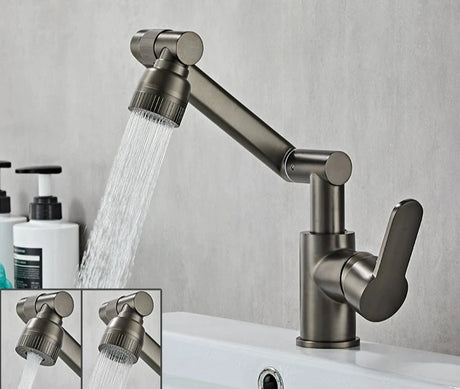 Universal Rotating Copper Washbasin Faucet from Kaiyashi