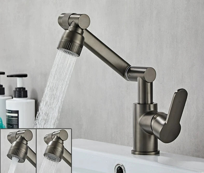 Universal Rotating Copper Washbasin Faucet from Kaiyashi
