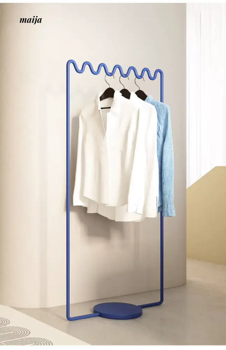 JINRAN Creative Floor Cloak Rack Iron Design from JINRAN