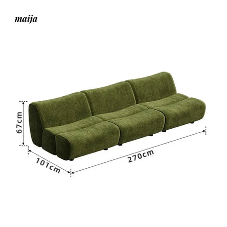 SMALL HIBISCUS Bamboo Modular Sofa from SMALL HIBISCUS