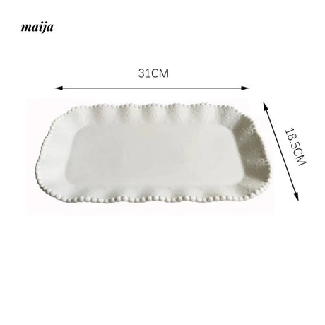 LIVETAI Pearl Ceramic Dinnerware Set from maija