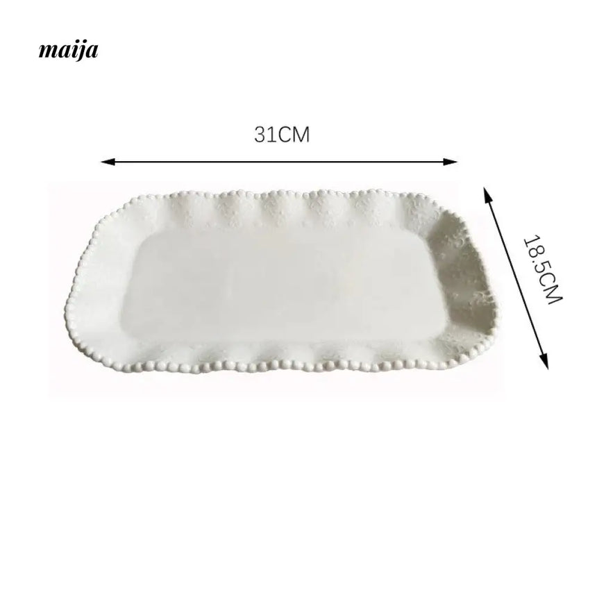 LIVETAI Pearl Ceramic Dinnerware Set from maija