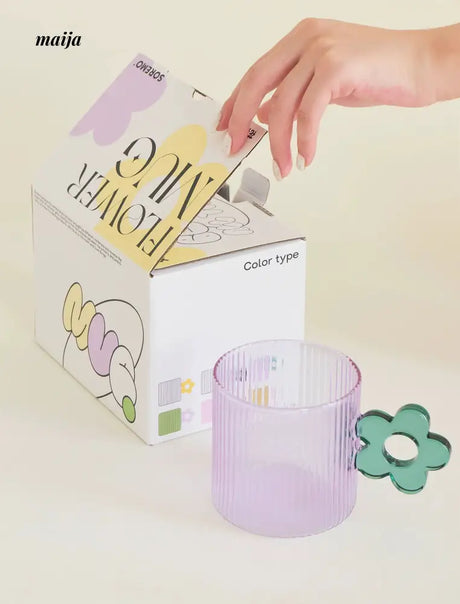 SOREMO Transparent Flower Mug from maija