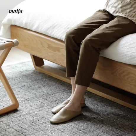 GENJI Flores Solid Wood Floating Bed from GENJI