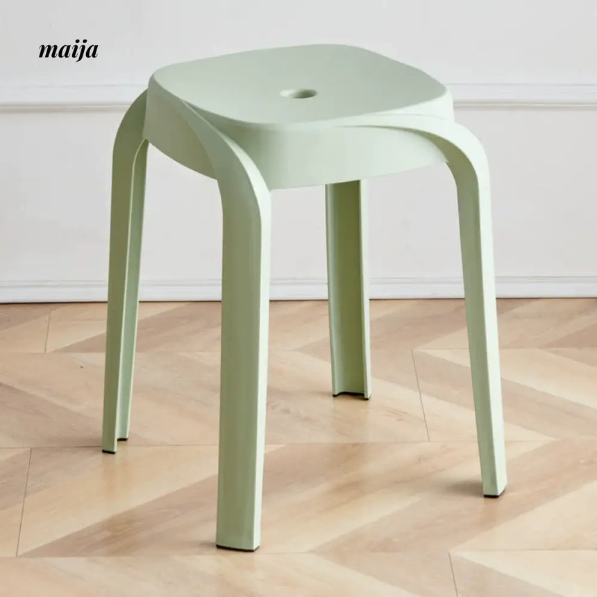 (Set of 2) Kramer Plastic Dining Stool