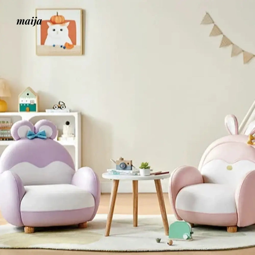 LINSYKIDS Cartoon Children's Reading Sofa from LINSY KIDS