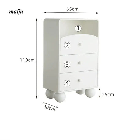 LIVINGPLUS Nordic Simple Light Luxury Storage Cabinet from LIVINGPLUS