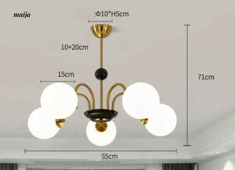 GVG Scandinavian Modern Minimalistic Ceiling Lamp from GVG