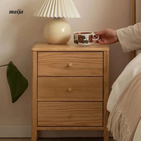 GENJI Andy Solid Wood Bedside Table from GENJI