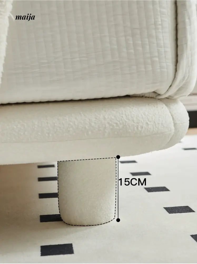 SONMO Cream Modern Cotton Bed French Style from SONMO
