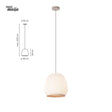 Dreamy Lantern Pendant Light from maija