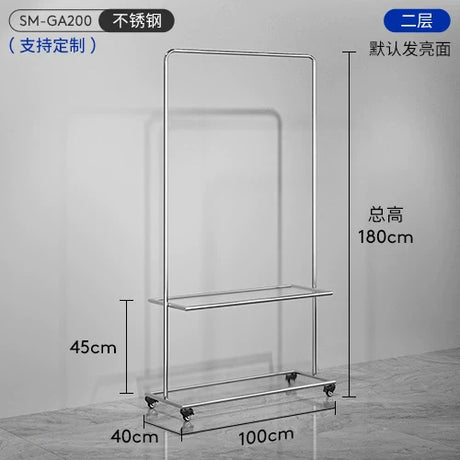 SM Stella Stainless Steel Clothing Prop Stand from SM