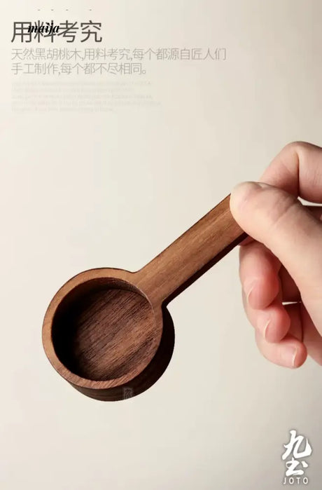 JOTO Rough Pottery Coffee Sharing Pot Wooden Lid from JOTO