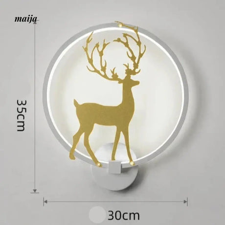 RUIDUN Deer Wall Lamp from Ruidun